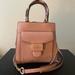 Coach Bags | Coach Mini Pepper Satchel, Shell Pink W/ Python | Color: Pink | Size: Os