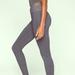 Athleta Pants & Jumpsuits | Athleta Seamless Metalic Shimmer Stripe Leggings | Color: Gray/Silver | Size: M