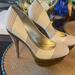 Jessica Simpson Shoes | Jessica Simpson Tan/Brown/Beige Heels Preowned | Color: Brown/Tan | Size: 7
