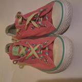 Converse Shoes | Converse All Stars. Size 4jr. | Color: Green/Pink | Size: 4bb