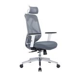 Inbox Zero Fully Adjustable Ergonomic Office Chair Aluminum/Upholstered in Gray | 48 H x 27 W x 27 D in | Wayfair A207E3A9D05045128F6CA221EF63822C