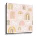 Isabelle & Max™ Rainbows & Daisies Gallery Wrapped Canvas in Pink | 24 H x 24 W x 2 D in | Wayfair 92EA121DA57D47D084E3E9AF19C5F784
