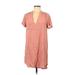 Lush Casual Dress - Mini: Pink Solid Dresses - Women's Size Small