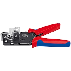 Knipex 12 12 10 Abisolierzange Blau, Rot Image