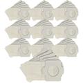 50x Sacs compatible avec Makita 4072D, 4076D, 4013D, 4073D, 4030D, 4076DW aspirateur - papier,