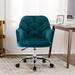 Velvet Swivel Shell Chair for Living Room, Modern Leisure Arm Chair ,Office Chair