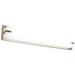 Sinclair 50" LED Vanity - Satin Nickel Finish - White Acrylic Shade