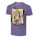 Men's Heathered Purple Razor Ramon Legends Illustrated T-Shirt