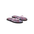 Plus Size Women's Flip Flops by Swimsuits For All in Flower Bouquet (Size 11 M)