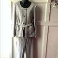 J. Crew Pants & Jumpsuits | J. Crew Ladies Pants Suit | Color: Gray | Size: 4