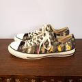 Converse Shoes | Converse Chuck Taylor All Star Camo Tear Away Low Top Sneaker Mens 9 Womens 11 | Color: Gray/Green | Size: 9