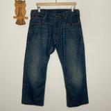 Levi's Jeans | Levi's 514 Slim Straight Denim Jeans Hemmed Inseam 28" | Color: Blue | Size: 36