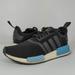 Adidas Shoes | Adidas Nmd R1 Sneakers Women's Size Us 6 Black Light Icey Blue Mint White By9951 | Color: Black/Blue | Size: 6