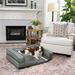 Archie & Oscar™ Mina Bolster Dog Bed Polyester/Synthetic Material in Gray/White | 12.25 H x 36 W x 27 D in | Wayfair