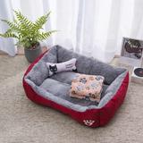 Tucker Murphy Pet™ Cecele Four Seasons Candy Bolster Cotton in Red | 6 H x 20 W x 16 D in | Wayfair 7CC9A0F64C0142FD8230E1EDBB0C80FB