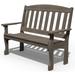 Poly Lumber 4' English Garden Bench