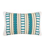 Marti Lagoon Pillow Modern Boho Bohemian Decor Decoration Throw Pillow for Couch Chair Living Room Bedroom