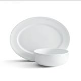 Everyday White® Beaded Serving Bowl/Platter Set - 2 Piece