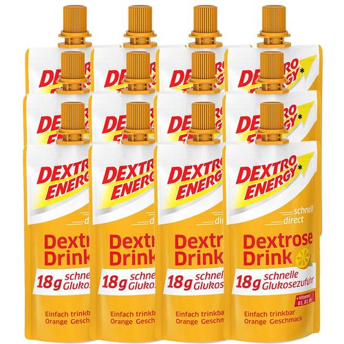 12x Dextro Energy Dextrose Drink Orange 12x50 ml Flüssigkeit