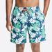 Nautica Men's 8" Big & Tall Sustainably Crafted Printed Quick-Dry Swim Estate Blue, 2XL