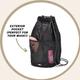 Pink Victoria's Secret Bags | "Pink" Victorias Secret Black Backpack Travel Vacay Bag Lightweight Drawcord | Color: Black | Size: Os