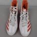 Adidas Shoes | Adidas Freak Mid Football Cleats Size 15 Orange White # 215 | Color: Orange/White | Size: 15