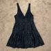 Free People Dresses | Free People Black Lace Mini Dress | Color: Black | Size: 4