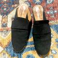 Free People Shoes | Free People At Ease Mules/ Loafers/ Black Size 39 | Color: Black | Size: 7