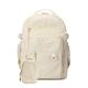 FANDARE Student Backpack School Bag Boy Girl Casual Daypacks College Daypacks with Phone Bag Children's Bookbag fit 15.6 inch Laptop Teens Travel Spring Outing Shopping Rucksack Khaki