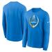 Men's Nike Powder Blue Los Angeles Chargers Icon Legend Long Sleeve Performance T-Shirt