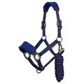 LeMieux Vogue Halter & Lead - Full - Royal Blue/Navy - Smartpak