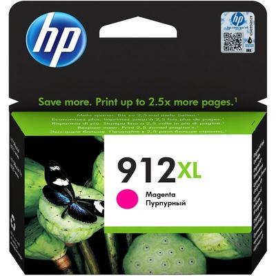 Hewlett Packard - hp 912XL High Yield Magenta Ink (3YL82AEBGY)