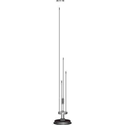 Albrecht 61680 SKY-SCAN Mag 1300 Funkscanner-Mobilantenne Image