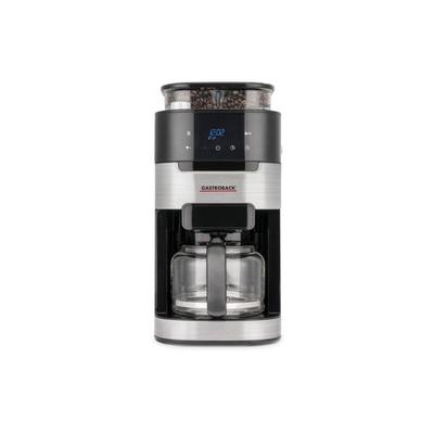 Gastroback 42711 Kaffeeautomat Grind&Brew Pro 12 Tassen 900Watt Edelstahl/schwarz