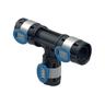 Geberit - FlowFit T-Stück 620102001 dn 20/15/15, ø 25/20/20 mm, 11,9 cm, reduziert