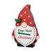 The Holiday Aisle® Lighted Wooden Christmas Gnome Countdown Calendar Wood in Brown | 15 H x 10.5 W x 2.5 D in | Wayfair