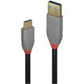 Lindy - Cavo usb usb 3.2 Gen2 (usb 3.1 Gen2) Spina usb-c®, Spina usb-a 1.50 m Nero, Grigio 36912