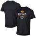Men's Under Armour Black Iowa Hawkeyes Softball Icon Raglan Performance T-Shirt