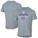 Men's Under Armour Gray Northwestern Wildcats Softball Icon Raglan Performance T-Shirt