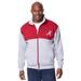 Men's Big & Tall NCAA Zip Front Fleece Jacket by NCAA in Alabama (Size 5XL)