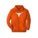 Men's Big & Tall NCAA Long-Sleeve Hoodie by NCAA in Texas (Size 2XL)