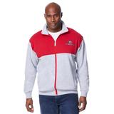 Men's Big & Tall NCAA Zip Front Fleece Jacket by NCAA in Georgia (Size 5XL)