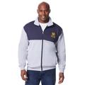 Men's Big & Tall NCAA Zip Front Fleece Jacket by NCAA in Notre Dame (Size XL)