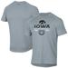 Men's Under Armour Gray Iowa Hawkeyes Softball Icon Raglan Performance T-Shirt