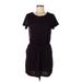 Divided by H&M Casual Dress - Mini: Purple Print Dresses - Women's Size Medium