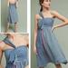 Anthropologie Dresses | Nwt Maeve Anthropologie Waverly One Shoulder Plaid Ruffle Dress Size 12 Blue | Color: Blue/Pink | Size: 12