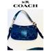 Coach Bags | Coach Blue Sequined Crossbody Coach N H1176-F17714 | Color: Blue | Size: Os