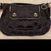 Coach Bags | Coach 13833 Poppy Groovy Signature Shoulder Bag | Color: Black/Silver | Size: Small