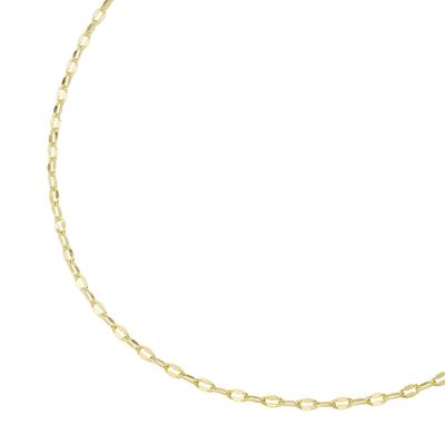 Luigi Merano - Kette fantasieförmig mit diamantierten Gliedern, Gold 375 Ketten 1 ct Gold Damen (468.99 € / 1 ct) Image
