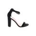 American Eagle Outfitters Heels: Black Solid Shoes - Size 7 1/2